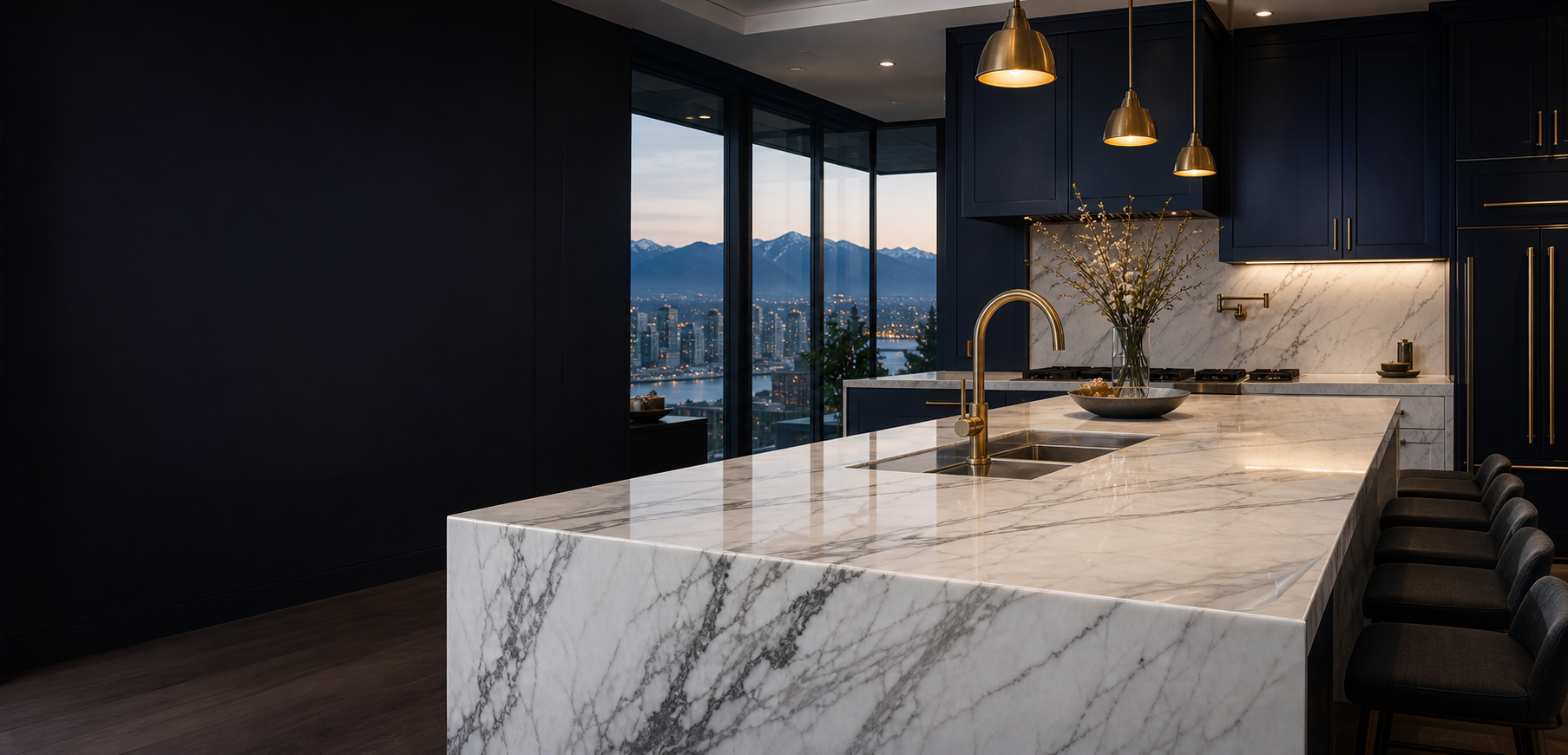Premium protected marble interior
